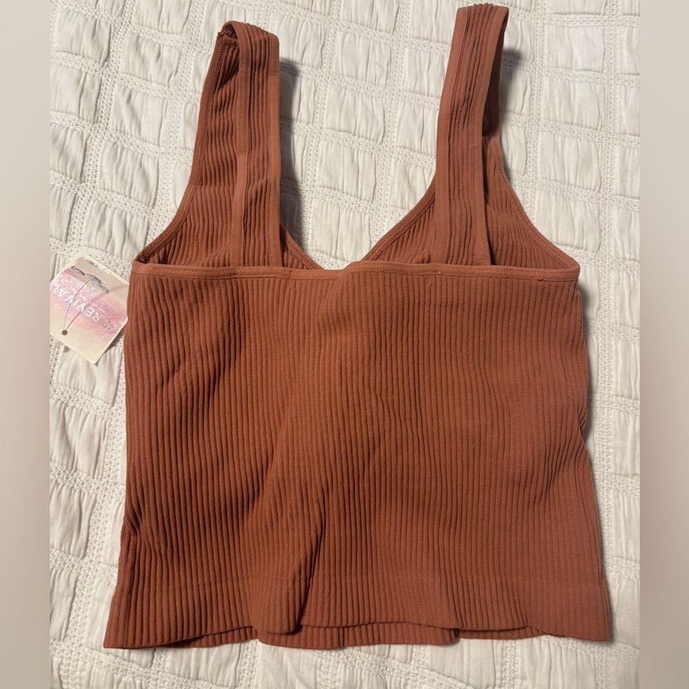 AS Revival Ribbed Longline Tank - Picture 2 of 4